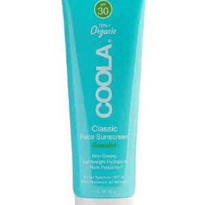 COOLA  Classic Face Organic Sunscreen Lotion SPF 30 Cucumber